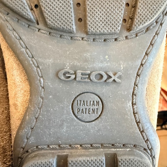 Geox Respira Mens Taupe Suede Tassel Loafers Driving Shoes Size 44 EU - Picture 6 of 8